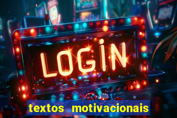 textos motivacionais para equipes